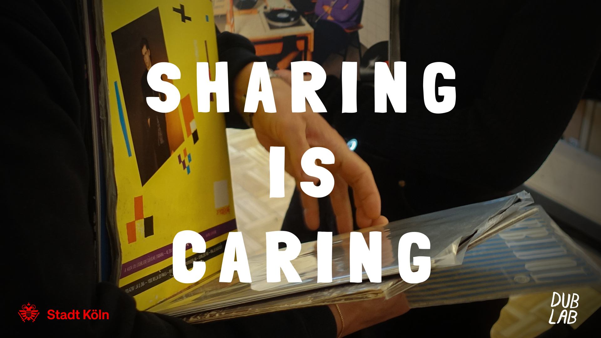 Dublab x Stadtbibliothek: Sharing is caring